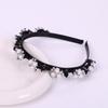 Pearl Lazy Girls Hair Braider Hair Hoops Flower Hair Toothed Headband  Hair Styling Accessory