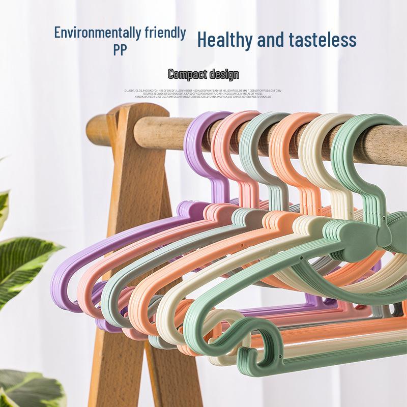 Thickened Plastic Clothes Hanger for Infants, Toddlers, and Kids