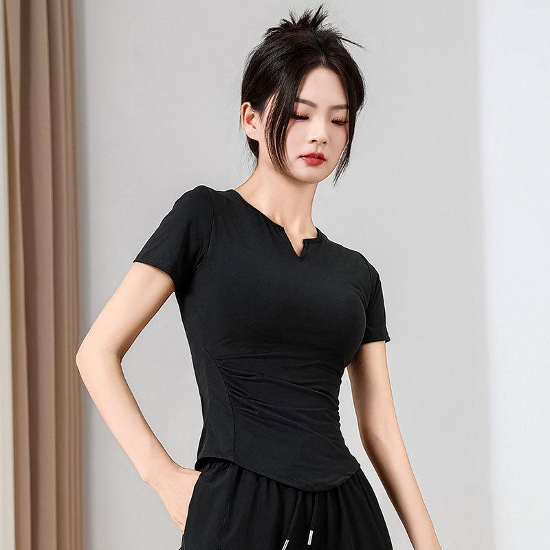 2025 Damen High Waist Yoga & Pilates Set: Schlaghose & Trainings-Top