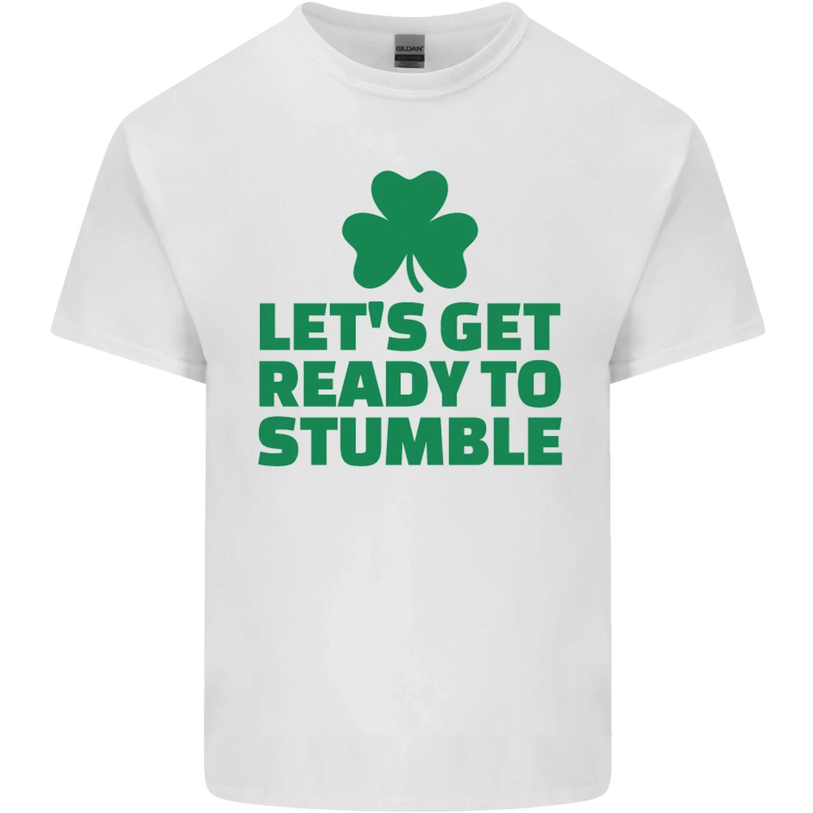 Get Ready to Stumble St Patricks Day Kids T-Shirt Childrens M