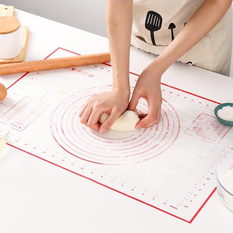 

Baijie Food Grade Silicone Kneading Mat with Measurements