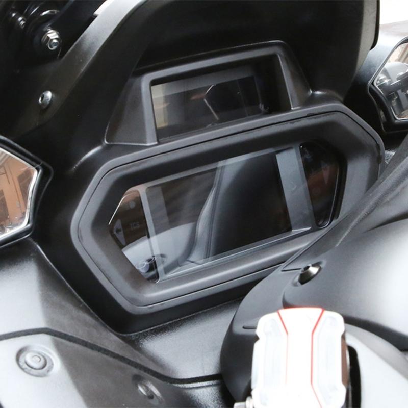 Kratzfeste Schutzfolie Klare Schutzfolie Einfach anzubringende Folie Leichte Armaturenbrettfolie für XMAX300