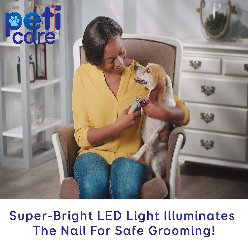Nail Clipper Pet Great For Cats  Dogs Features Led Light Magnification 5x