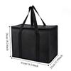 Tin Foil Food Delivery Bag Waterproof Insulated Thermal Cooler Bag Insulated Cooler Cool Bag  Food