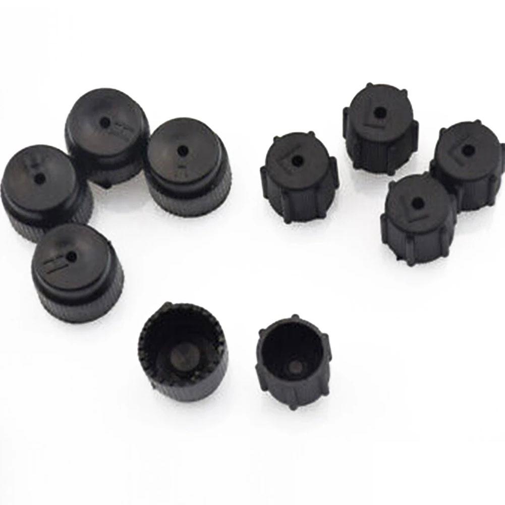 Universal R134a Car Air Conditioning Service AC Charging 5 Cap Cap Low-Pressure Accessories Dust High/ Valve A/C Car Port V3D6