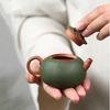 90ml Yixing Purple Clay Teapots Small Capacity Handmade Pumpkin Shape Tea Pot Kettle Chinese Raw Ore Zisha Tea Set Teaware
