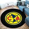 Club America Round Area Rug,Carpet Rug for Living Room Bedroom Sofa Playroom Decor,Non-slip Floor Mat