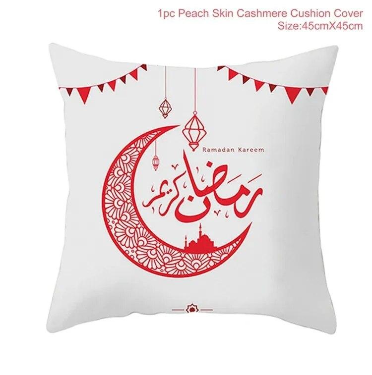 45x45 Cm Eid Cushion Cover Ramadan Decoration Home