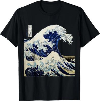 Kanagawa Japanisch Die große Welle T-Shirt