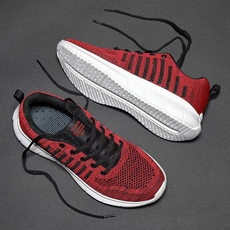 Man Casual Sneaker Mesh Black Shoes For Men Customs Promotion Hot Products Original Deals Outdoor Simple High Quality Korean Y2k