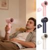 Compact Design Mini Fan Lightweight Digital Fan Long-Lasting Handheld Fan  Walking Use