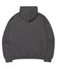 Nomanual Overlay Logo Hooded Zip-Up - Charcoal