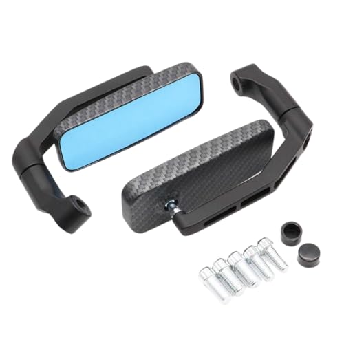 

Зеркала для мотоцикла MAKUMINORS, Правая резьба, Левая резьба, 10 мм, 8 мм, Квадратные, Мотоцикл, Скутер, Мопед, Комплект левое и правое, Под карбон