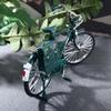 1:8 Bicycle Model Vintage Chinese Postman Bicycle Home Desktop Decor Cycling Figurine DIY Microlandscape Retro Bike Kids Toys