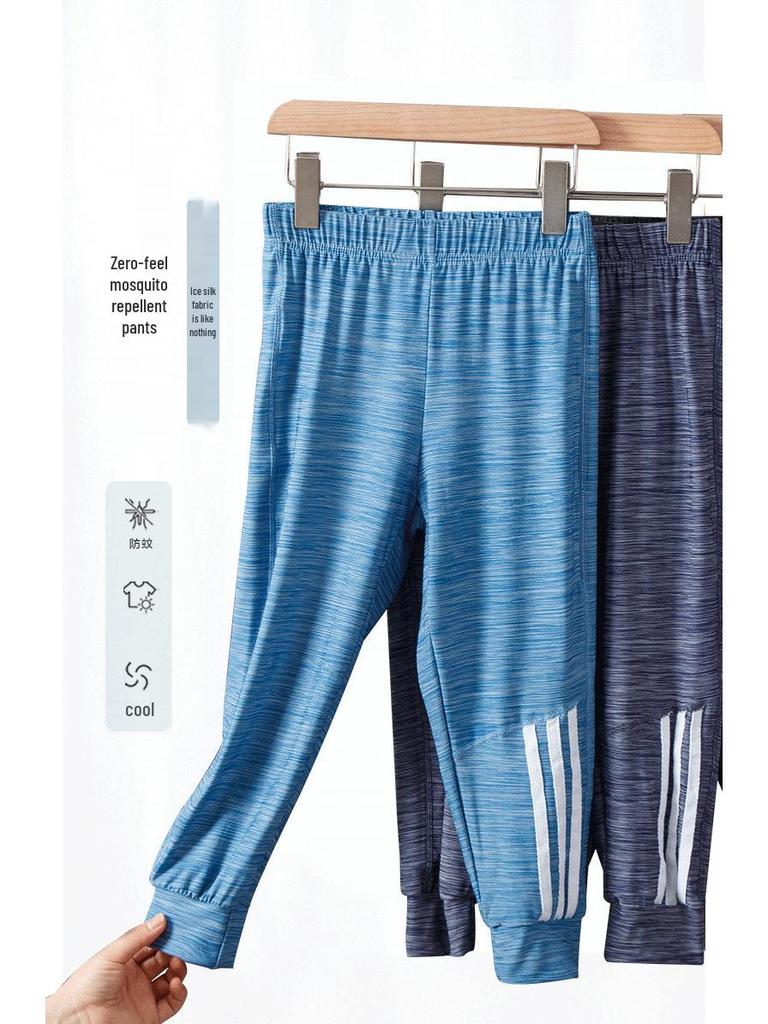 JX Kids' Spring/Autumn Joggers: Boys' & Girls' Casual Summer Sweatpants for Middle & Large Children - Thin Style Sports Pants.