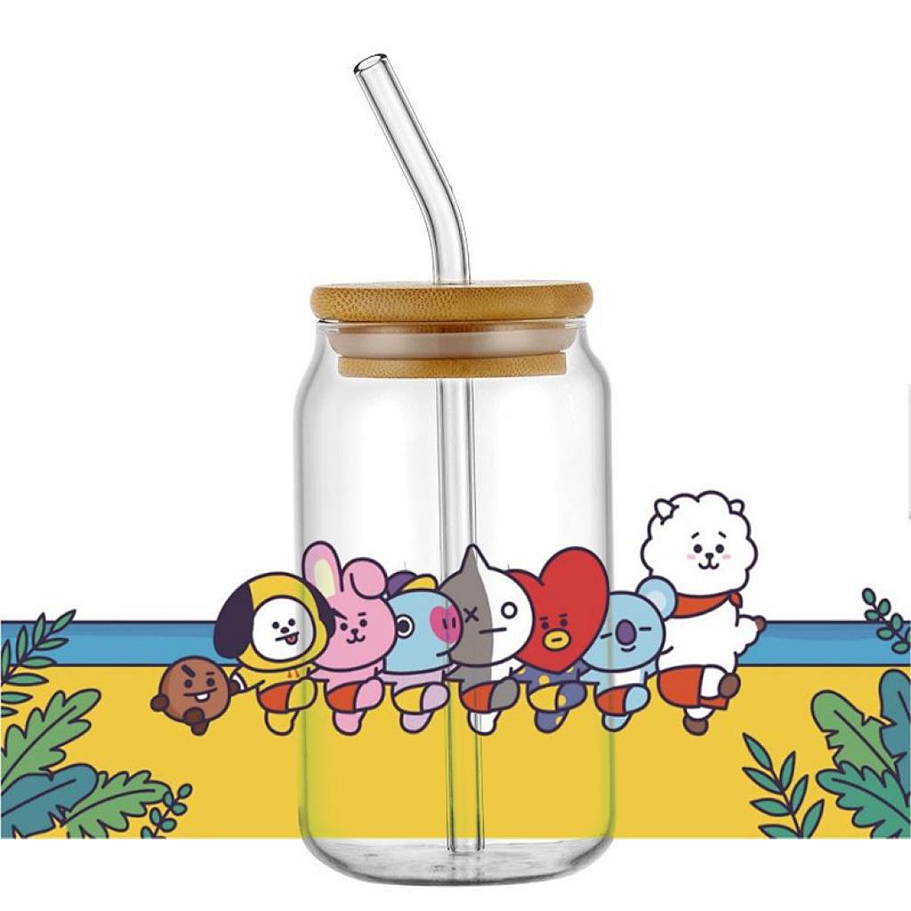 Popular Korean Oppa Groups Easy Peel Waterproof Party Diy Decals 3D Transfers Uvdtf Tumbler Stickers 16Oz Uv Dtf Cup Wraps