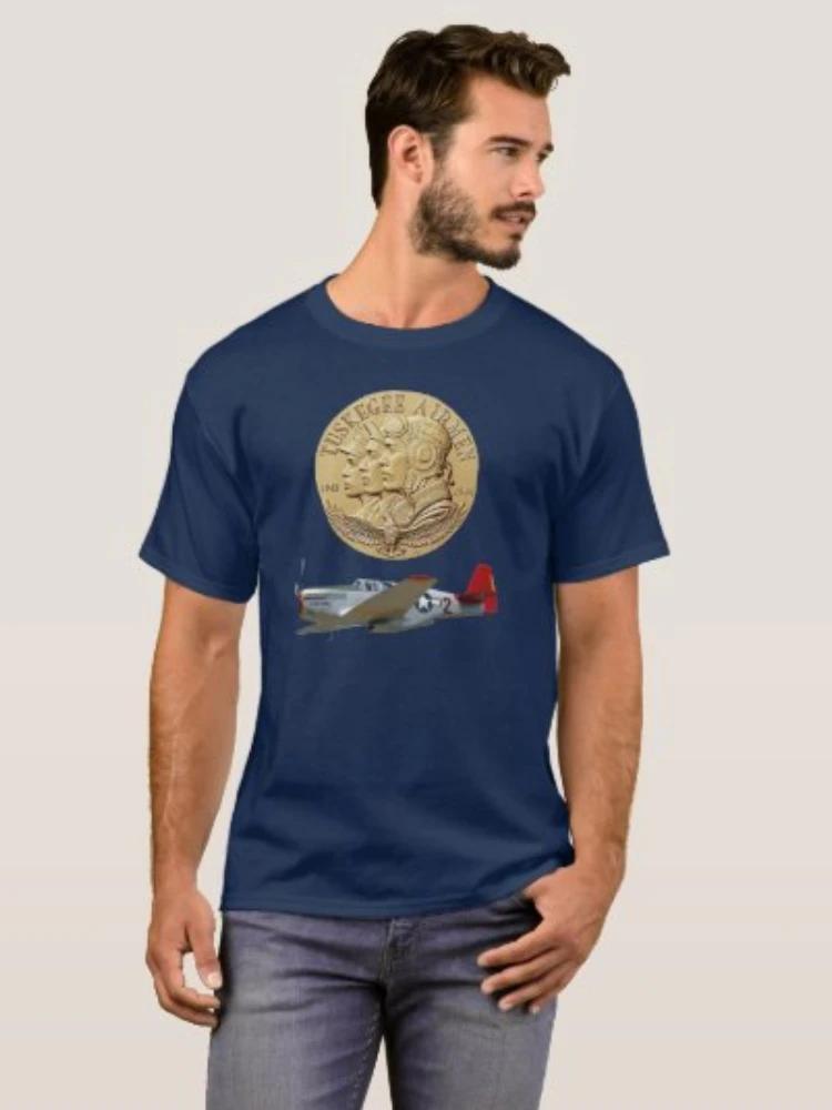 

Tuskegee Airmen AfricanAmerican Pursuit Squadron TShirt 100 Cotton ONeck Summer Short Sleeve Casual Mens Tshirt Size S3XL 4XL