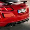 For Audi RS3 1PCS 3D ABS Car Tail Badge Rear Trunk Emblem Decoration Sticker Auto Modification Accessories for Audi TTS TTRS Logo Trim Decal