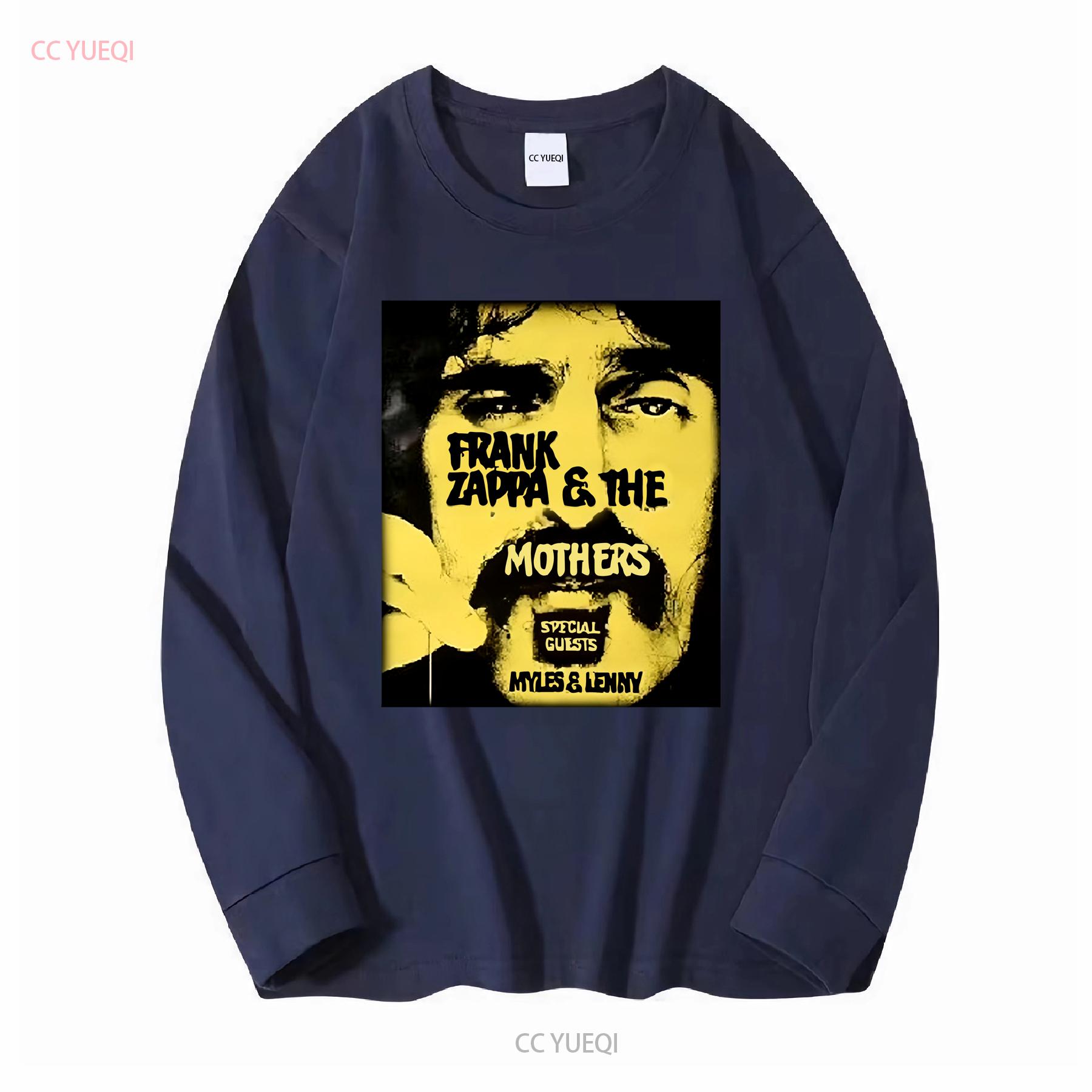 GUOYAN TOP Nieuw Populair Frank Zappa Familie Mannen S 5XL T-shirt 1NG878 lange of korte mouwen vintage Gewassen Casual Stretch grafisch 3XL