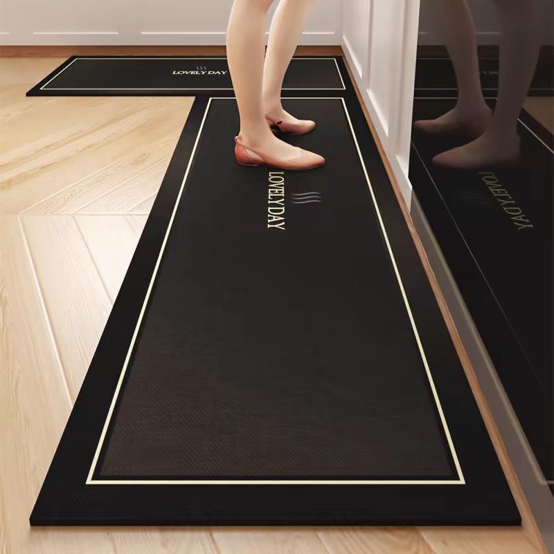 Corridor Long Mat Simple Style Anti-Slip Dirt-Resistant Suitable For Kitchen And Laundry Room Diatomite Rug For Home Deco