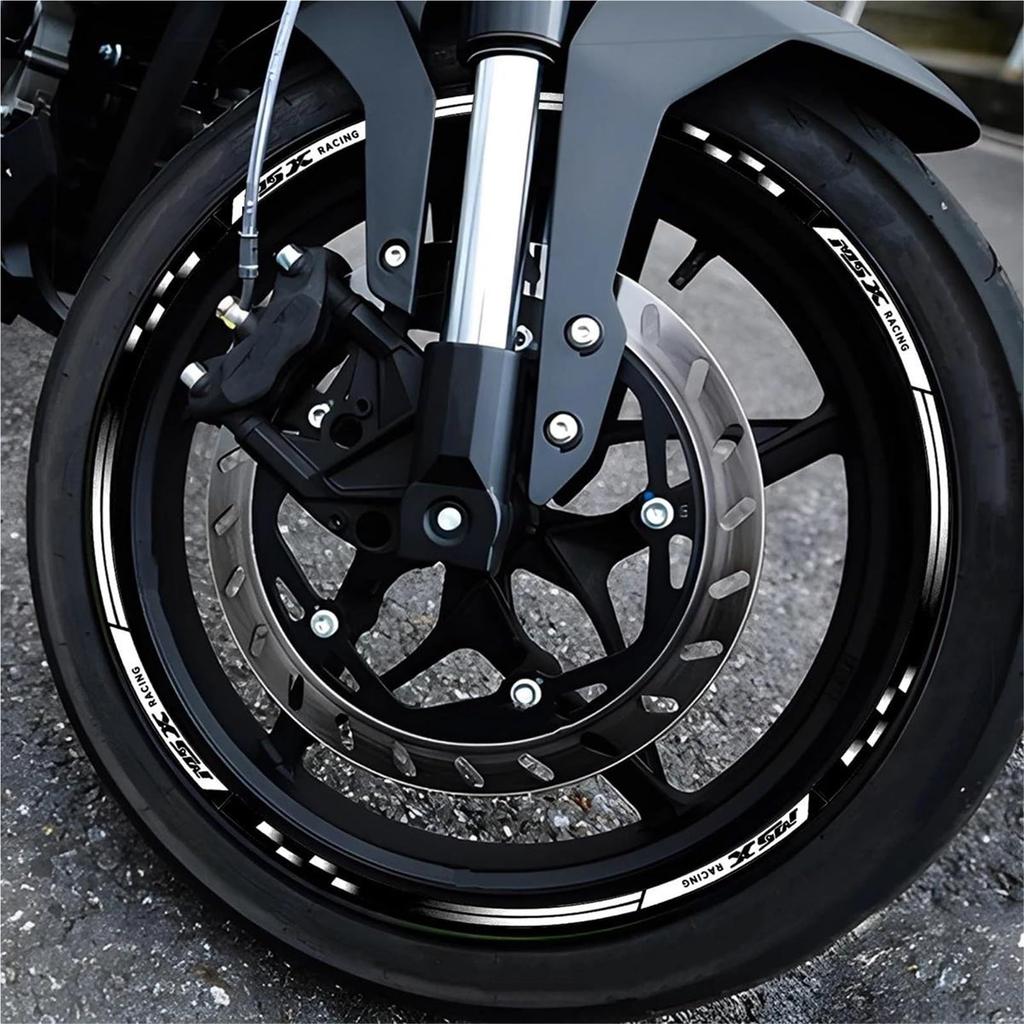 Motorcycle Wheel Hub Reflective Sticker Fits Honda MSX 125 Grom