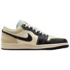 Air Jordan 1 Low SE Coconut Milk Black Men Sneakers Cream Muslin Team-Gold HQ3437-101