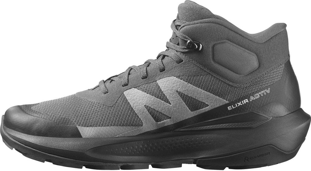 Hiking Shoes Salomon Elixir Activ Mid Gore-Tex Activid GTX Hiking Shoes Grey