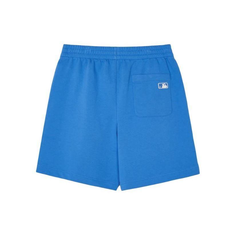 MLB Solid Color Letter Casual Shorts Unisex Shorts Blue 3ASPB0843-07BLP