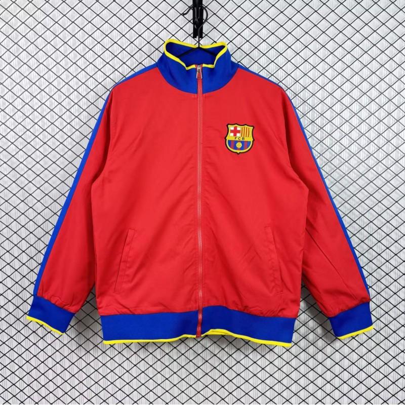 Maglia da Calcio Stile Vintage Giacca Sportiva Casual da Adulto Giacca a Vento Tutto