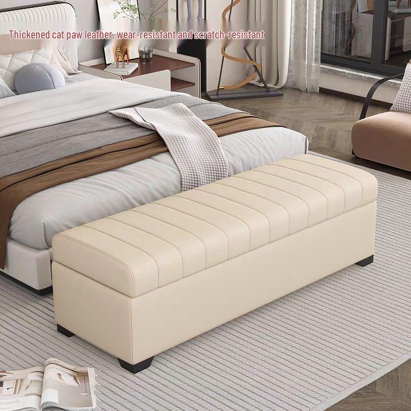 Extended Bedroom Storage Shoe Bench & Footrest