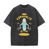 The Great Cornholio Treningsstudio Jeg Er The Great Morsom Meme T-skjorte Beavis og Butt-Hode Vintage Vasket T-skjorte Menn Retro Oversized T-skjorte