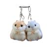 Jahr der Ratte Maskottchen Kleine Maus Anhänger Niedlich Weich Niedlich Kleiner Hamster Schlüsselanhänger Tasche Plüschpuppe Puppe
