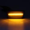 1713423 Black Lens LED Side Marker Light Indicator Static Fit for Chevrolet Opel Astra H Corsa D ignia A Zafira B 13252455