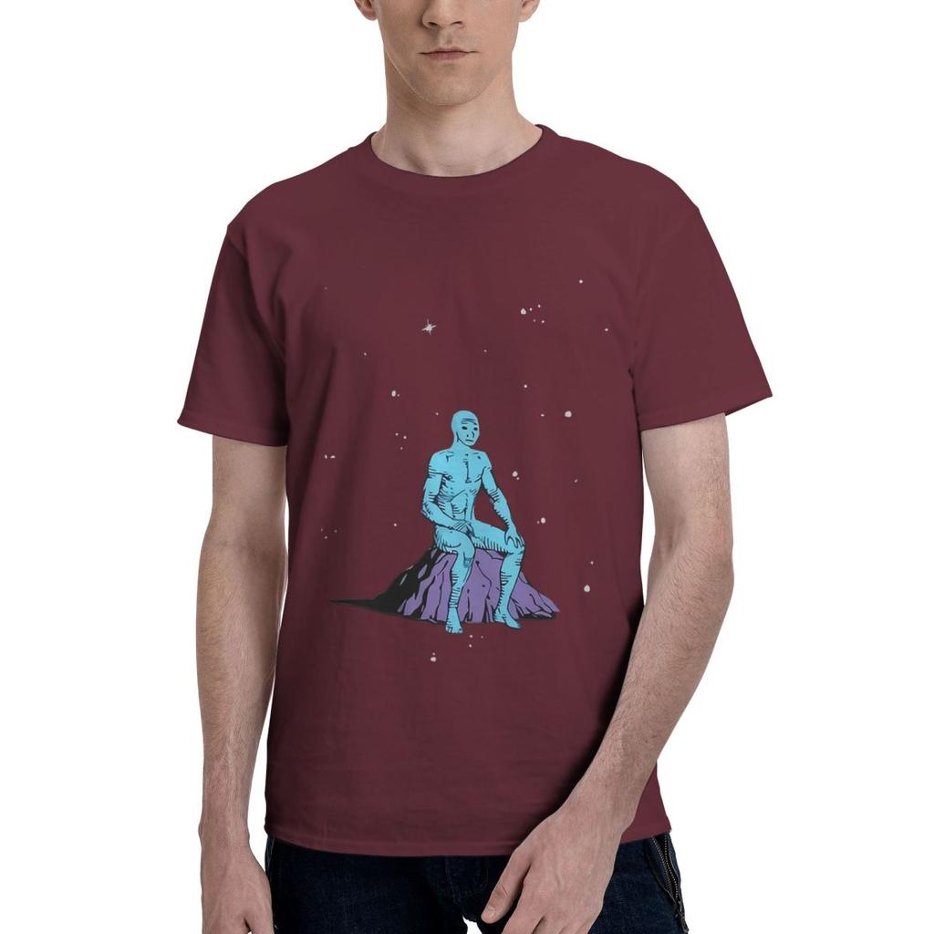 Space Wojak 100 Cotton Casual Breathable Confortable Kawaii Short Sleeve TShirt Men Clothes