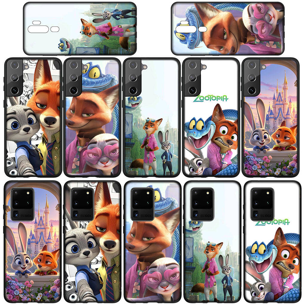 For iPhone 17 16 15 Xiaomi Poco F7 F8 X7 X6 C85 C75 C71 M8 Redmi Note 14 13 12 Pro Max 14C 13C 15C A3 A4 Phone Case Movie Judy Nick Zootopias 2 Garys