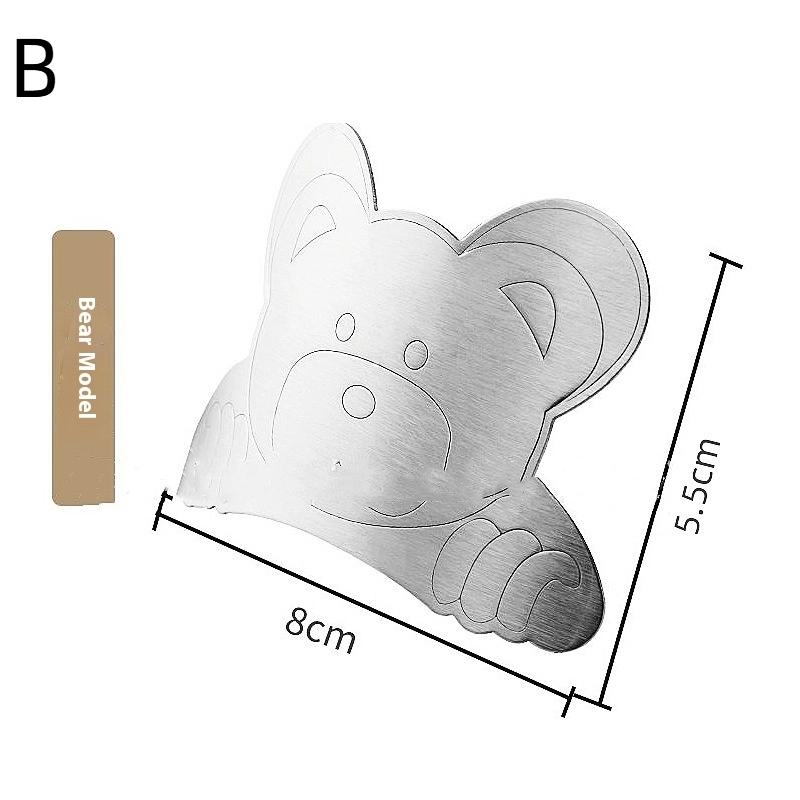 

New Stainless Steel Finger Guards For Cutting Kitchen Tool Finger Protectors To Avoid Hurting Durable Cutter Safety Finger Guard