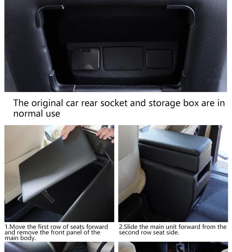 Toyota Alphard/Vellfire Armrest Console Storage Box