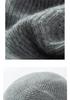 Women's 100% Pure Cashmere Beret for Autumn/Winter - Warm, Versatile, French Style, Large Fit, Slimming, Thick Knit, Solid Color.