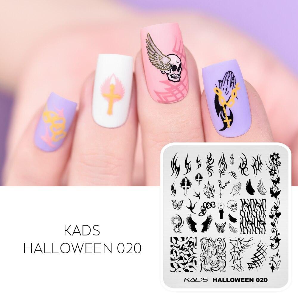 Christmas Halloween Nail Stamping Plates Snowflake Festival Pattern Nail Art Image Plates Stainless Steel Nail Art Plate Stencil