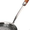 Skimmer Slotted Spoon Cooking Colander Comfortable Grip Strainer for