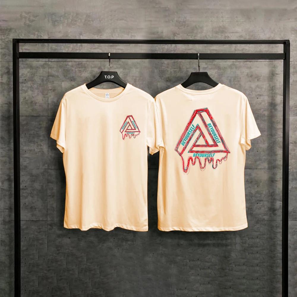 

100% Хлопок Высокое Качество Принт Футболка Короткий Рукав Удобная Мягкая Свободная Модная Топ Футболка Весна Лето 4XL