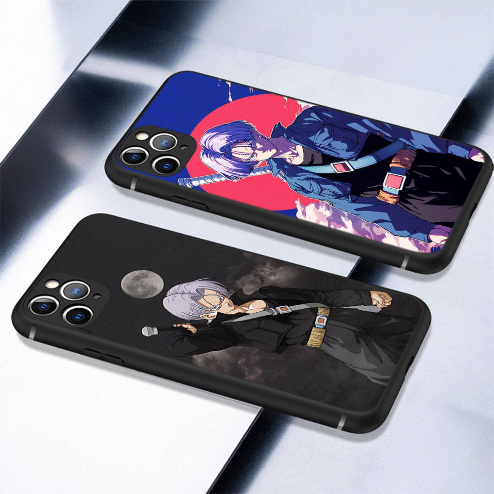 DT44 Dragon Ball Trunks Case for Xiaomi Poco X6 X4 M5 M6 F5 F6 C65 C55 C50 C51 C40 Redmi Note 7 8 14C A3X 13C 12C 11 10A 9C Pro Black Sofe Cover