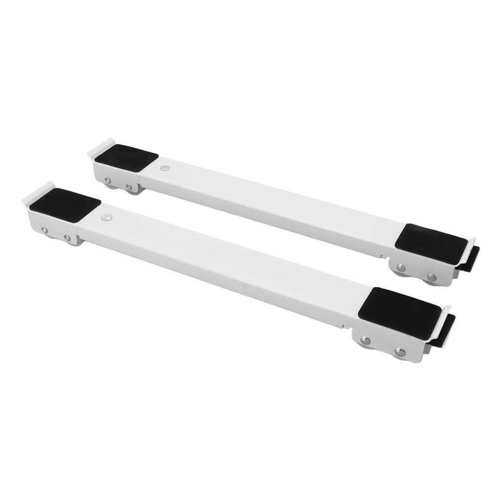 2pcs Furniture Appliance Roller Steel 300kg Load Bearing Stretchable Machine Moving Base for Dishwasher