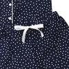 Pajamas Set for Women Button Down Short Sleeve Shirts Drawstring Shorts Two Piece Sleepwear