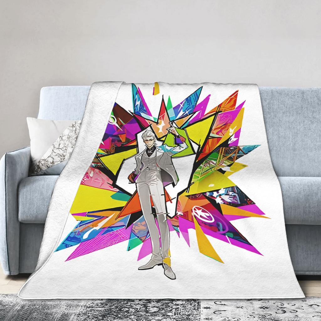 To Be Hero X Anime Flannel Blankets  Fashion Throw Blankets for Bed Sofa Couch 150*125cm Quilt