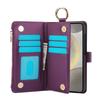 Für Samsung Galaxy A55/A15/A54/A14/A73/A53/A13/A72/A52 Brieftaschenhülle mit Reißverschluss Kartenhalter RFID-Blockierung, Flip-Folio-Abdeckung
