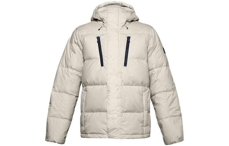 Under Armour Sportstyle Down Jackets Men s White Hooded Moderate Other 1355853-110 XXL