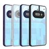 Nothing Phone 3A Case Plating Silicone Bumper Shockproof Clear Back Cover Hard Phone Case for Nothing Phone 3A Phone3A 2025 A059