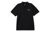 Casual Short Sleeve Polo Shirt Men's Black JI9052