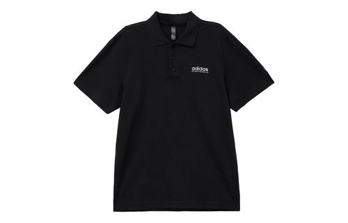 

adidas Casual Short Sleeve Polo Shirt Men s Black JI9052 M чёрный